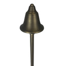 PLB17 Cast Brass LED Bell Shaped Lamp Ready 12V Low Voltage Pathway Outdoor Landscape Lighting Fixture