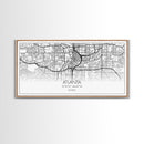 Atlanta Street Map, Georgia Map, Map Print, Modern Art, Wall Art, Canvas Print, Housewarming Gift, Above Bed Prints, Wall Prints