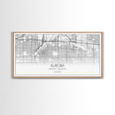 Aurora Street Map, Colorado Map, Map Print, Modern Art, Wall Art, Canvas Print, College Apartment, Colorado Wall Art, Mom Birthday Gift