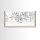 Buffalo Street Map, New York Map, Map Print, Modern Art, Wall Art, Canvas Art, Gift For Newlyweds, Gift For Parents, Apartment Décor