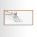 Corpus Christi Street Map, Texas Map, Map Print, Minimalist Art, Wall Art, Canvas Art, Homeschool Gifts, College Dorm Décor, Tiny Home Décor