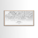 Dublin Street Map, Ireland Map, Map Art, Minimalist Art, Wall Art, Canvas Art, Game Room Décor, Man Cave Wall Décor, Industrial Décor