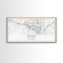 Durham Street Map, North Carolina Map, Map Art, Minimalist Art, Wall Art, Canvas Art, Trendy Room Décor, Bar Room Décor, Teacher Gift