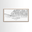Fort Lauderdale Map, Florida Map, Map Art, Minimalist Art, Wall Art, Canvas Art, Gift For Newlyweds, Boys Room, Billiard Room Décor, Prints