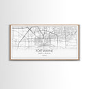 Fort Wayne Map, Nevada Map, Map Art, Minimalist Art, Wall Art, Canvas Art, Moving Gifts, Pool Room Décor, Bar Wall Art, Rustic Home Décor