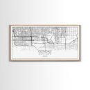Glendale City Map, Arizona Map, Map Art, Minimalist Art, Wall Art, Canvas Art, Cabin Wall Décor, Entryway Décor,  Room Décor, Gifts For Her