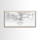 Little Rock City Map, Arkansas Map, Map Art, Modern Art, Wall Art, Canvas Art, Mother In Law Gift, Cabin Wall Décor, Farmhouse Wall Art