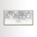 Madrid City Map, Spain Map, Map Art, Modern Art, Wall Art, Canvas Art, Europe Wall Art, Girl Room Décor, Mens Gift, Preppy Wall Art, Office