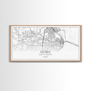 Mobile City Map, Alabama Map, Map Art, Minimalist Wall Art, Wall Art, Canvas Art, Southern Home Wall Art, Anniversary Gift, Ranch Décor