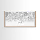 Oslo City Map, Norway Art, Map Print, Minimalist Wall Art, Wall Art, Canvas Art, Travel Wall Art, Hiking Gift, European Wall Art, Office Art