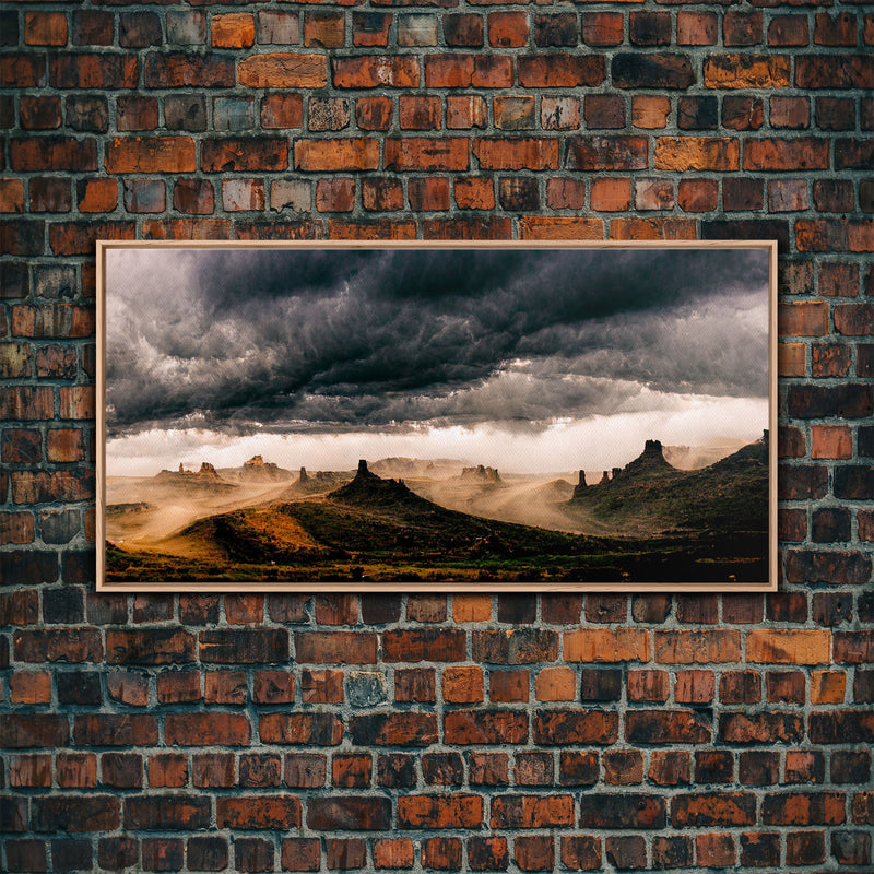 Arizona landscape canvas print, Western theme art, Wild West art