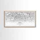 Paris City Map, France Art, Map Print, Minimalist Wall Art, Wall Art, Canvas Art, European Art, Dorm Room Wall Art, Gift For Traveler