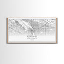 Portland City Map, Oregon Art, Map Print, Minimalist Wall Art, Wall Art, Canvas Art, New Home Gift, Gaming Wall Décor, Man Cave Art, Prints