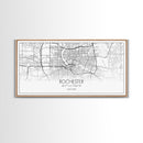 Rochester City Map, New York Art, Map Print, Minimalist Wall Art, Wall Art, Canvas Art, Rustic Wall Art, Wall Deco, Housewarming Gift