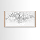 Sofia City Map, Bulgaria Art, Map Print, Modern Wall Art, Wall Art, Canvas Art, European Wall Art, First Home Gift, Boys Bedroom Décor