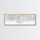 Panoramic Birmingham City Map, United Kingdom Art, Map Print, Minimalist Wall Art, Canvas Art, Housewarming Gift, Street Map, Closing Gift