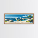 Boulders Beach, Cape Town, South Africa Panoramic Print, Vacation Gift, South Africa Wall Art, Beach Painting, Beach Decor, Beach Or Lakehouse Art