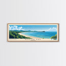 Byron Bay, Australia Panoramic Print, Vacation Gift, Australia Wall Art, Vacation Wall Art, Vacatation Memories, Beach Decor, Beach Or Lakehouse Art