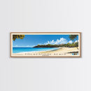 Folkestone Beach, Barbados Panoramic Print, Vacation Gift, Barbados Wall Art, Beach Painting, Beach Decor, Beach Or Lakehouse Art