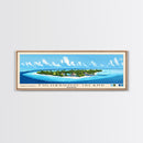 Fulhadhoo Island, Maldives Panoramic Print, Vacation Gift, Maldives Wall Art, Beach Painting, Beach Decor, Beach Or Lakehouse Art