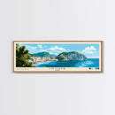 Ischia, Italy Panoramic Print, Vacation Gift, Italy Wall Art, Beach Painting, Beach Decor, Beach Or Lakehouse Art