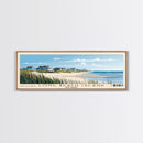 Long Beach Island, New Jersey Panoramic Print, Vacation Gift, New Jersey Wall Art, Beach Painting, Beach Decor, Beach Or Lakehouse Art