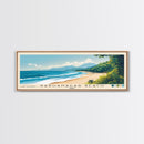 Radhanagar Beach, India Panoramic Print, Vacation Gift, India Wall Art, Vacation Wall Art, Vacatation Memories, Beach Decor, Beach Or Lakehouse Art