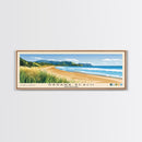 Rarawa Beach, New Zealand Panoramic Print, Vacation Gift, New Zealand Wall Art, Beach Painting, Beach Decor, Beach Or Lakehouse Art