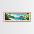 Similan and Surin, Thailand Panoramic Print, Vacation Gift, Thailand Wall Art, Vacation Wall Art, Vacatation Memories, Beach Decor, Beach Or Lakehouse Art