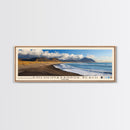 Solheimasandur Beach, Iceland Panoramic Print, Vacation Gift, Iceland Wall Art, Beach Painting, Beach Decor, Beach Or Lakehouse Art