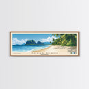 Sugar Beach, Philippines Panoramic Print, Vacation Gift, Philippines Wall Art, Vacation Wall Art, Vacatation Memories, Beach Decor, Beach Or Lakehouse Art