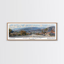 Santa Clarita California Travel Poster, Framed Canvas Print, Wall Art, Home Decor, Travel Print, Living Room Art, Artistic Gift