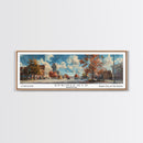 Springfield Missouri Travel Poster, Framed Canvas Print, Wall Art, Home Decor, Travel Gift, Living Room Art, Retro Style Art, Office Decor
