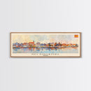 Helsingborg Sweden Travel Print Wall Art, Panoramic City Art, Travel Art, Wall Decor, Vacation Gift, Framed Canvas Print Or Metal Art