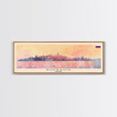 Kherson Ukraine Wall Art, Panoramic Travel Poster, Panoramic Framed Canvas Print, City Wall Art, Wall Hanging Home Decor, Travel Art