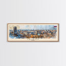 Tambov Russia Wall Art, Panoramic Travel Poster, Panoramic Framed Canvas Print, City Wall Art, Wall Hanging Home Decor, Travel Art