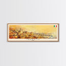 Taranto Italy Travel Art, City Art, Framed Canvas Print or Metal Wall Art, Europe Travel Poster, Panoramic Wall Art, Extra Wide Wall Art
