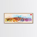Şanlıurfa Turkey Travel Art, City Art, Framed Canvas Print or Metal Wall Art, Europe Travel Poster, Panoramic Wall Art, Extra Wide Wall Art