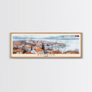 Sombor Serbia Travel Print Wall Art, Panoramic City Art, Travel Art, Wall Decor, Vacation Gift, Framed Canvas Print Or Metal Art
