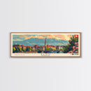 Bern Switzerland Travel Art, City Art, Framed Canvas Print or Metal Wall Art, Europe Travel Poster, Panoramic Wall Art, Extra Wide Wall Art