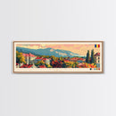 Braila Romania Travel Art, City Art, Framed Canvas Print or Metal Wall Art, Europe Travel Poster, Panoramic Wall Art, Extra Wide Wall Art