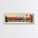 Cherepovets Russia Travel Print Wall Art, Panoramic City Art, Travel Art, Wall Decor, Vacation Gift, Framed Canvas Print Or Metal Art