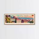 Coimbra Portugal Travel Art, City Art, Framed Canvas Print or Metal Wall Art, Europe Travel Poster, Panoramic Wall Art, Extra Wide Wall Art