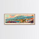 Marbella Spain Travel Art, City Art, Framed Canvas Print or Metal Wall Art, Europe Travel Poster, Panoramic Wall Art, Extra Wide Wall Art