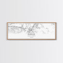Panoramic Riverside City Map, California Art, Map Print, Minimalist Wall Art, Canvas Art, Housewarming Gift, Street Map Art, Closing Gift