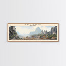 Batu Caves Travel Print Wall Art, Travel Poster Print, Retro Style COUNTRY Home Decor, Wall Hanging, Travel Gift Idea, Unique Metal Art