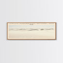 Lencois Maranhenses National Park COUNTRY Travel Poster Print, Framed Canvas Print, COUNTRY Travel Art, Wood Framed Art, Wall Hanging, Home Decor