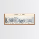 Marble Caves Framed Canvas Print Travel Poster | Wall Art | Home Decor | Gift For Travel Lover | Wall Hanging | Original Art