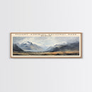 Mount Aspiring National Park Travel Poster Print, Framed Canvas Wall Art, Metal Wall Art, COUNTRY art, Gift For Him, Travel Wall Art, Travel Lover Gift