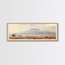 Mount Kilimanjaro Travel Poster Print, Framed Canvas Wall Art, Metal Wall Art, COUNTRY art, Gift For Him, Travel Wall Art, Travel Lover Gift